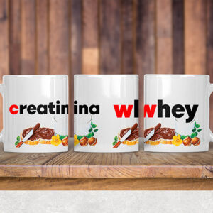 Arte Caneca Nutella Whey Creatina