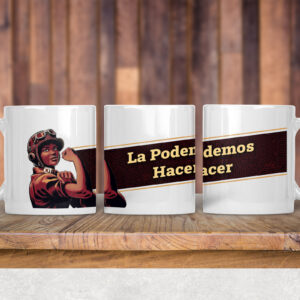 Arte Caneca We Can do It / Woman